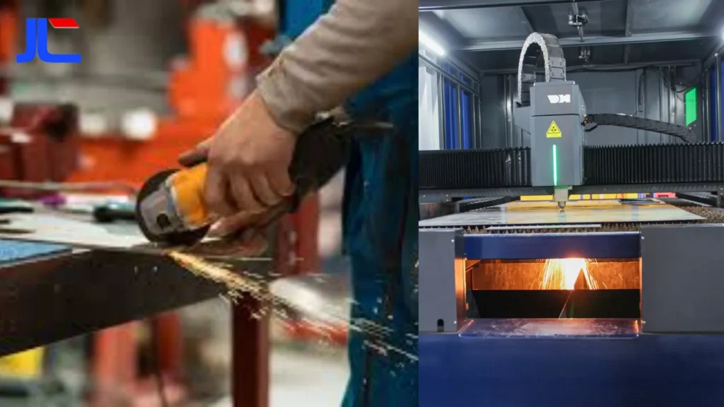 Potong Manual dan Potong Laser