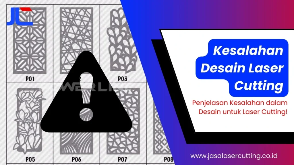 kesalahan desain laser cutting