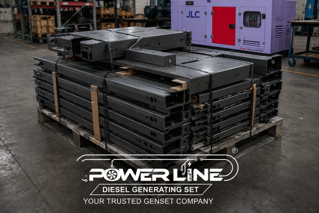 Standar packing palet industri komponen fabrikasi metal