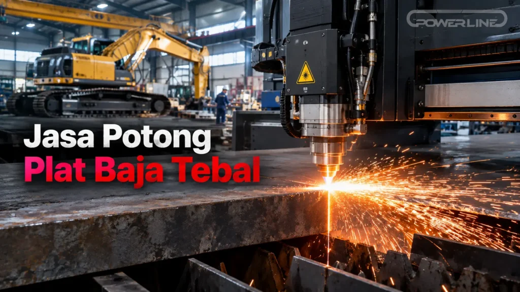 Jasa Potong Plat Baja Tebal